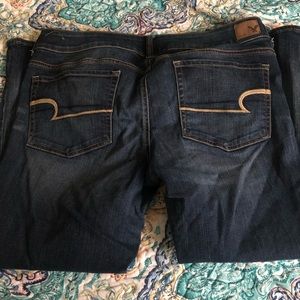 American Eagle Outfitters Jeans - 🦋AE Dark Wash Artist Crop Jeans🦋 American Eagle Outfitters Jeans - 🦋AE Dark Wash Artist Crop Jeans🦋